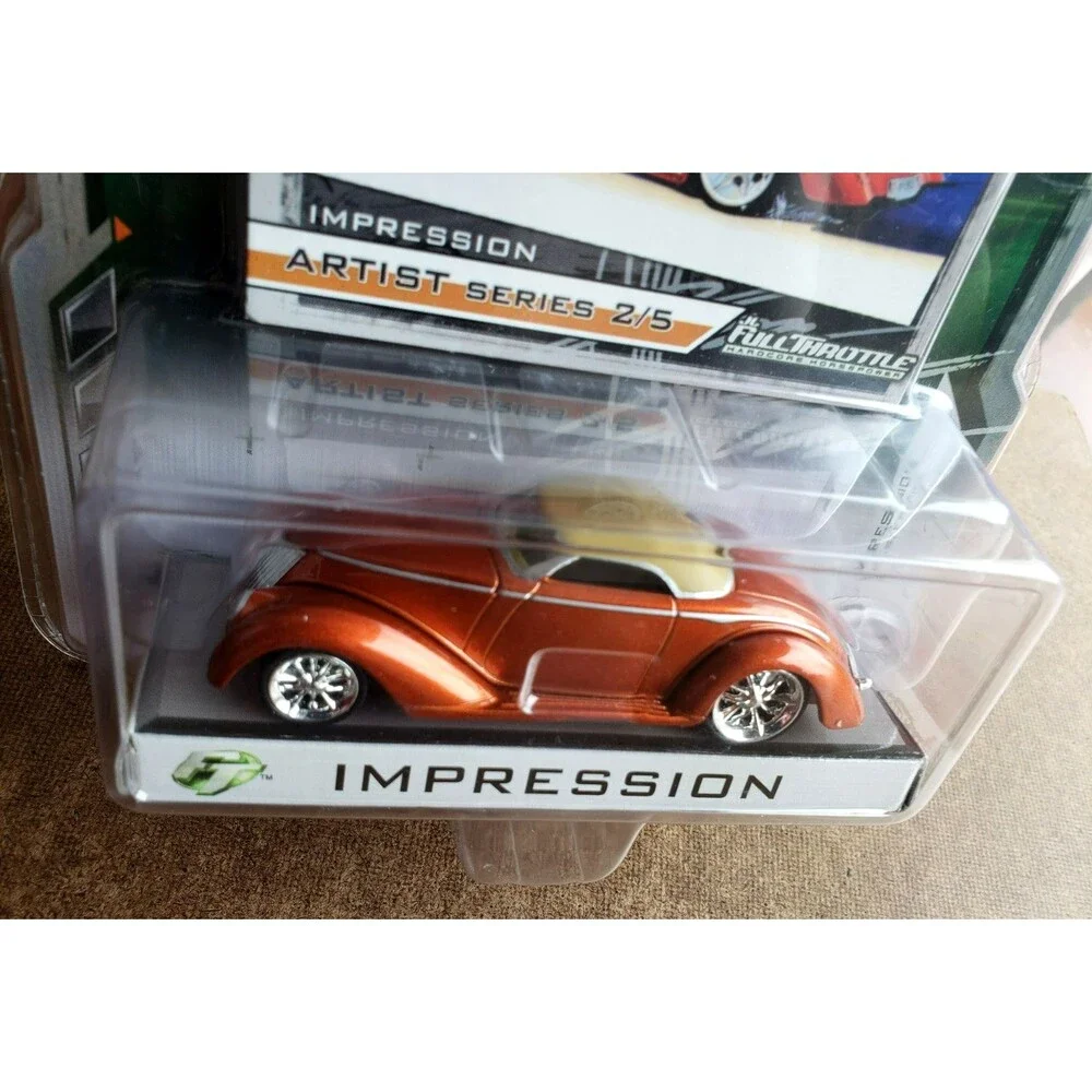 2006 JL FULL THROTTLE IMPRESSION Orange FOOSE DESIGN ARTIST SERIES #2/5 Die-Cast